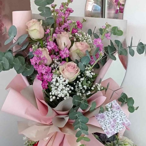 Rozo šareni buketi za sve prigode | Besplatna dostava cvijeća | Cvjećarnica Ilaria