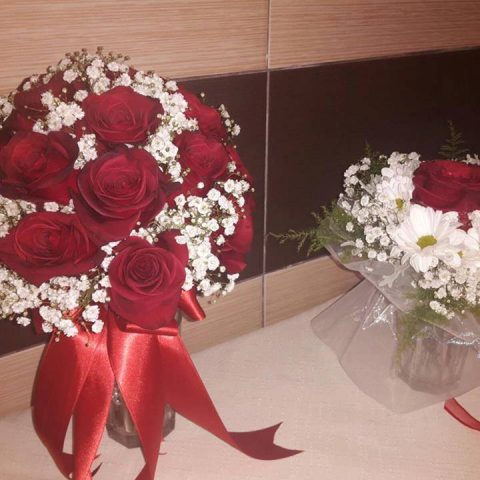 Vjenčani buket od ruža | Cvjećarnica Ilaria Split
